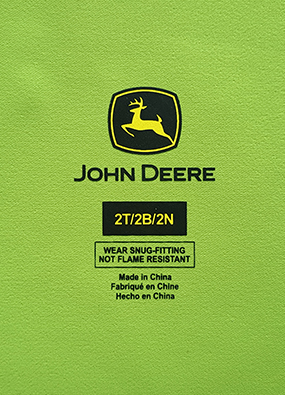 平面燙標
Heat transfer label